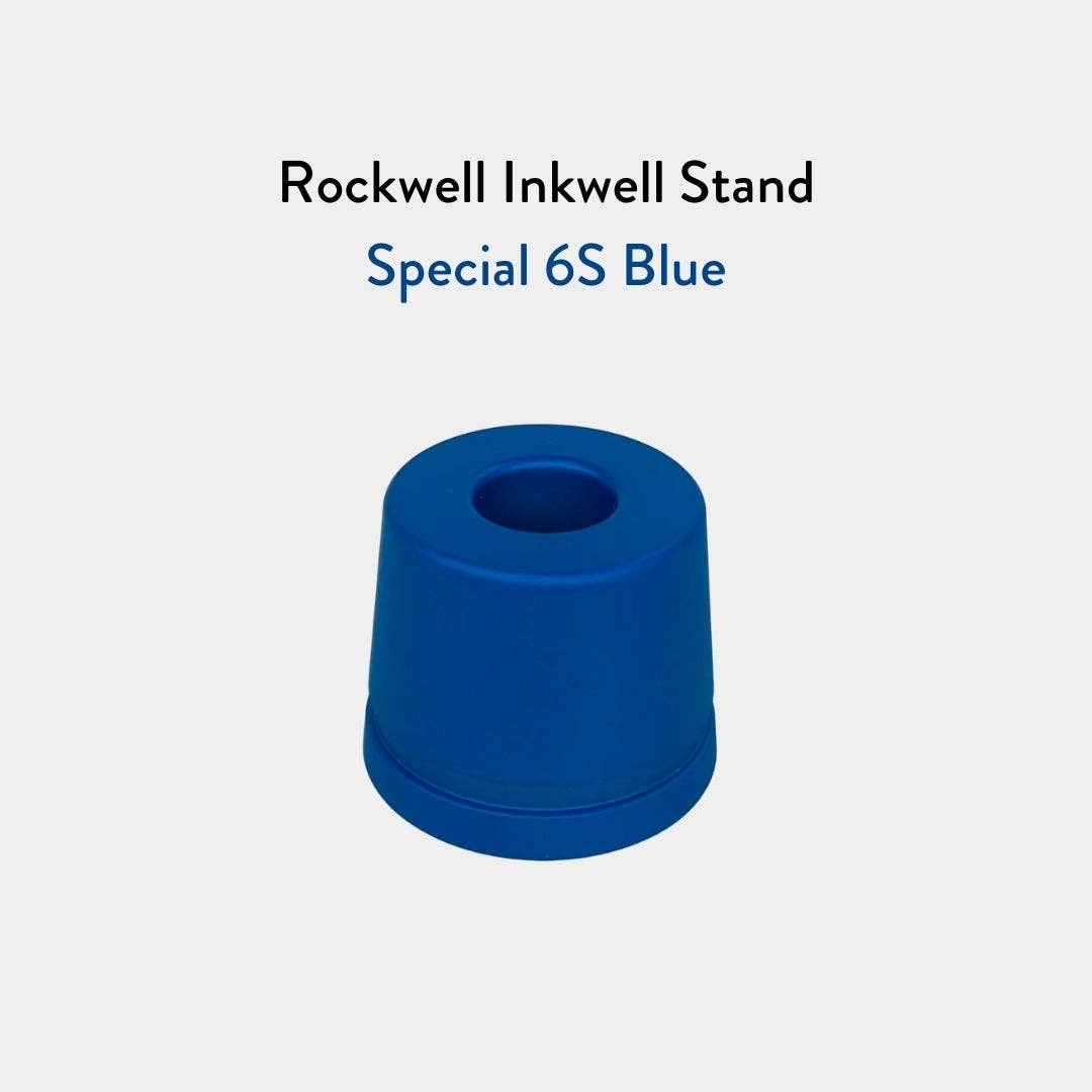 Inkwell Razor Stand | White Chrome
