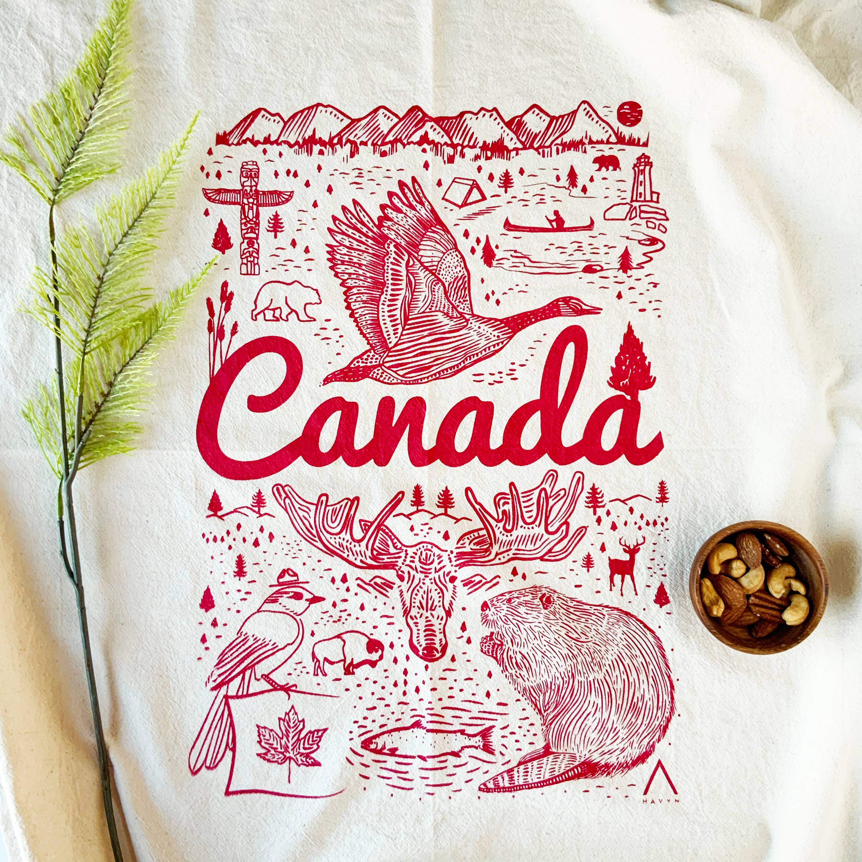 HAVYN Canada Organic Tea Towel