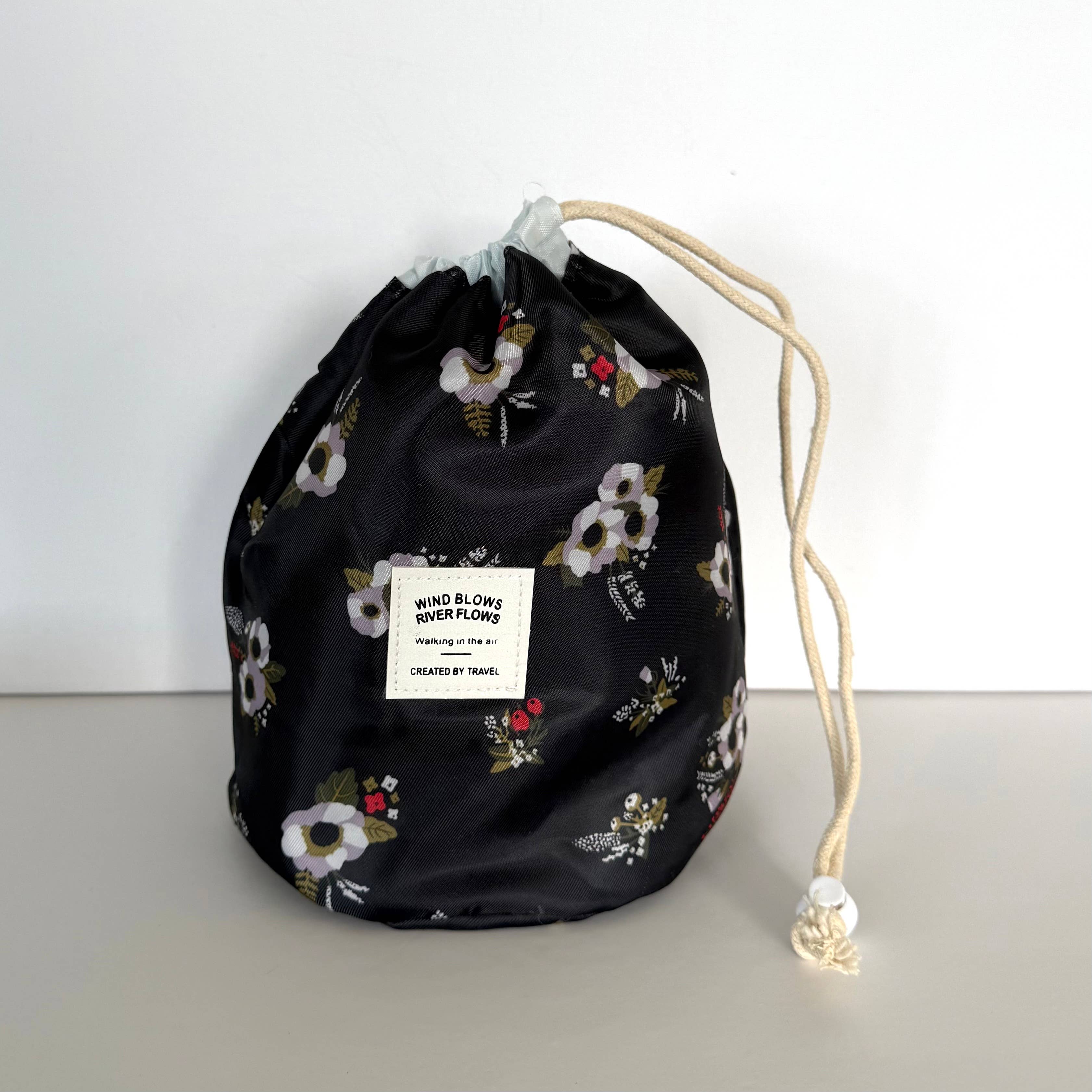 Cosmetics Travel Bag Flowers