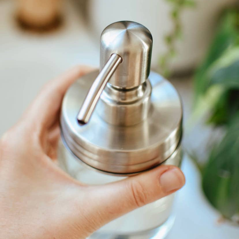 Stainless Steel Mason Jar Foaming Pump Top REG