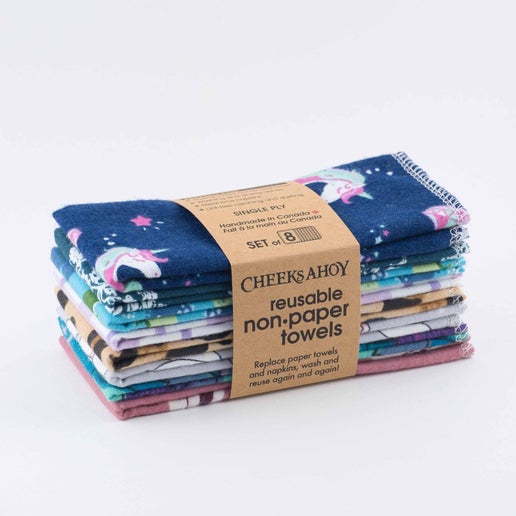 Cheeks Ahoy Unpaper Towels Fun Mixed