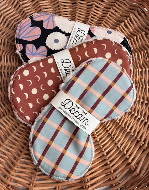 Sleep Mask | Cornflower Plaid