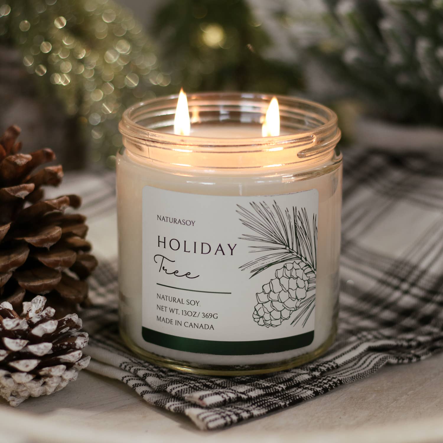 Holiday Jar Candle - Holiday Tree