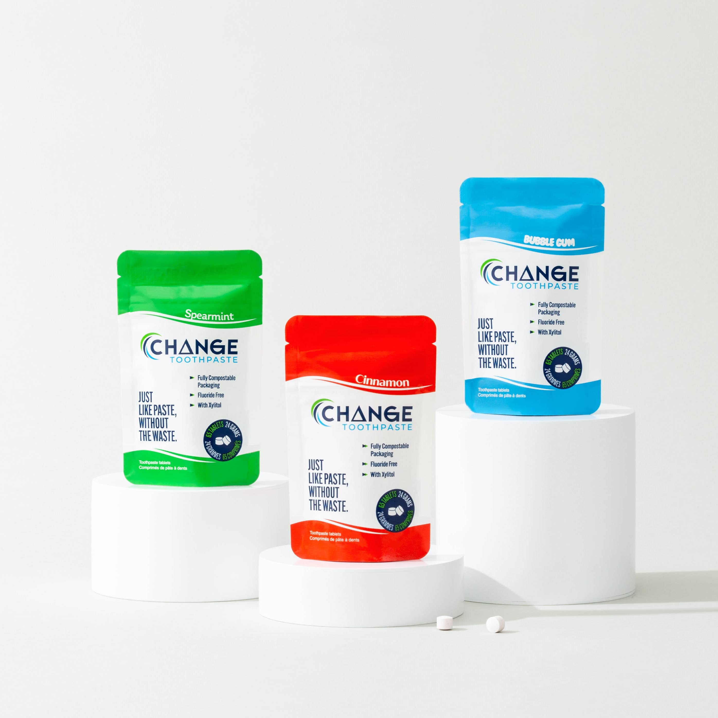 CHANGE Toothpaste Tabs 1-MONTH Cinnamon