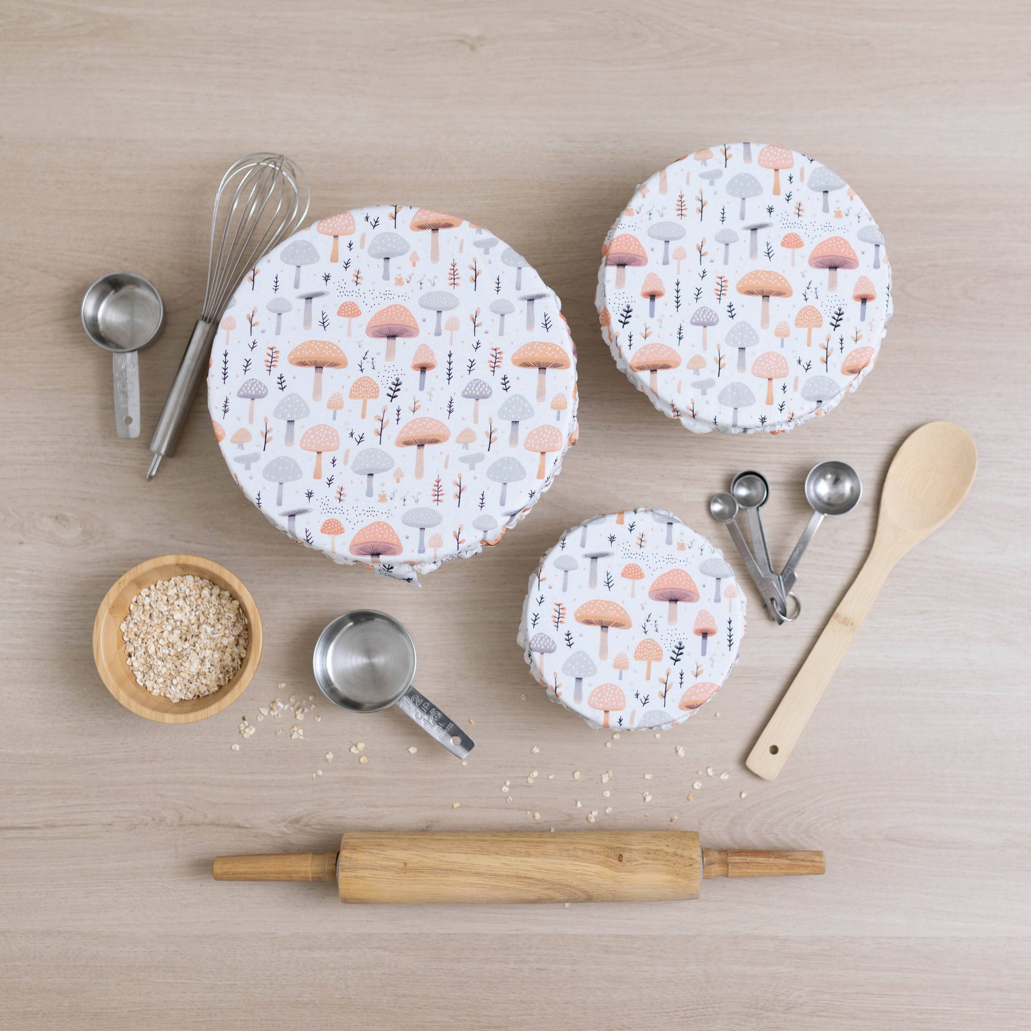 Colibri Bowl Cover Set Mushrooms