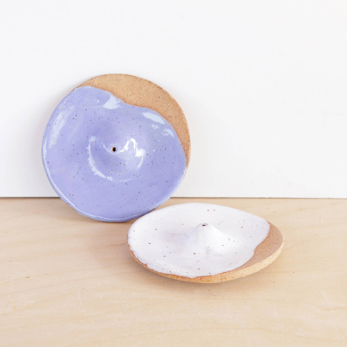 Ceramic Incense Holder | Flow White