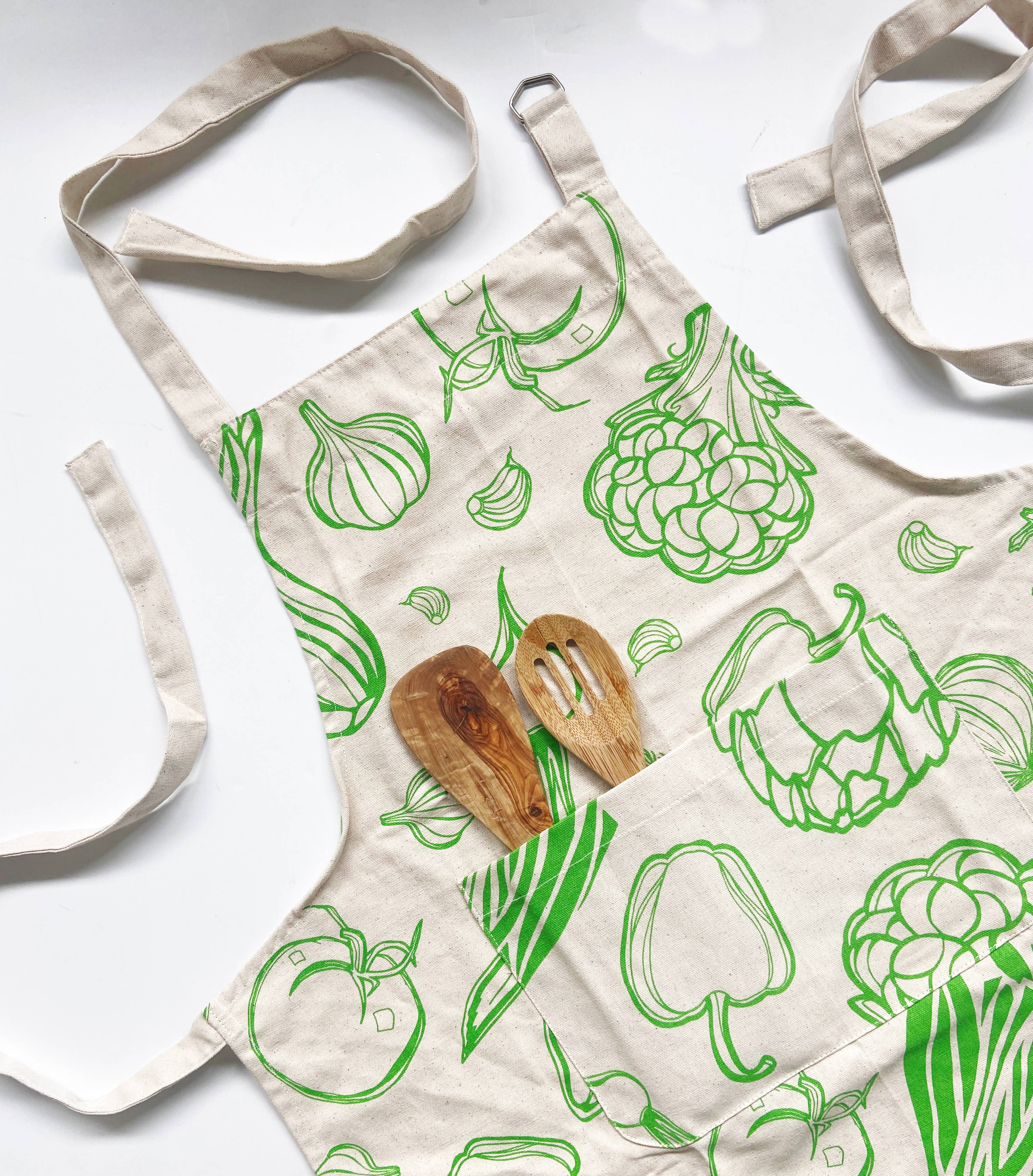 Cotton Apron - Vegetables