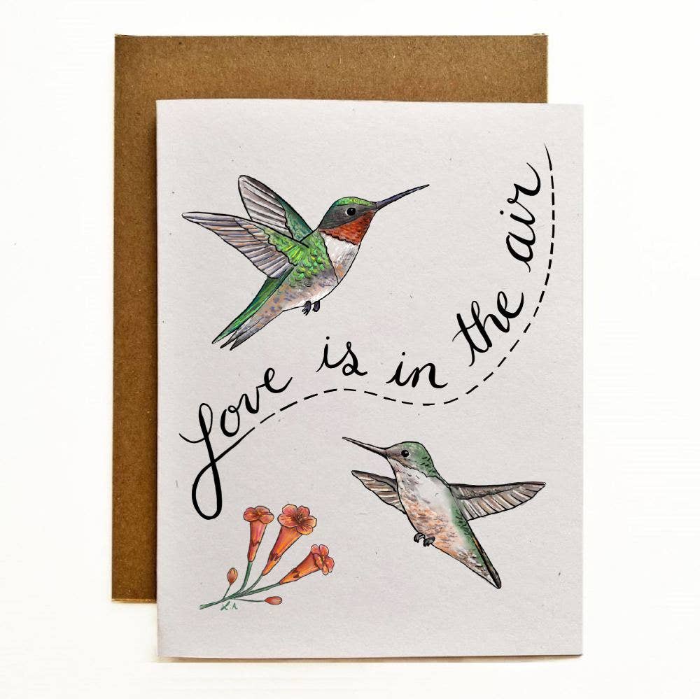 Love Is In the Air Greeting Card