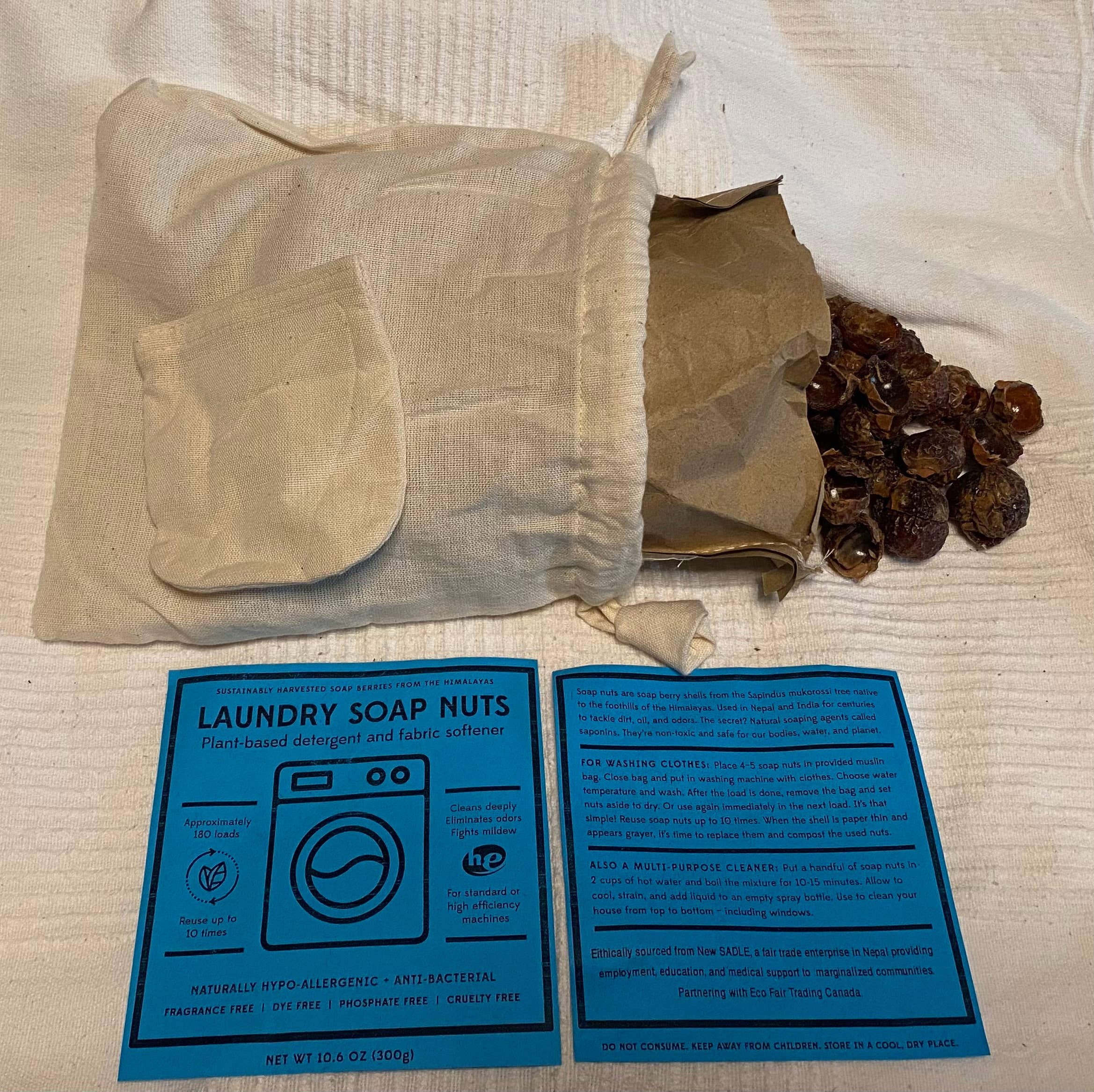 Soap Nuts Pouch from Nepal