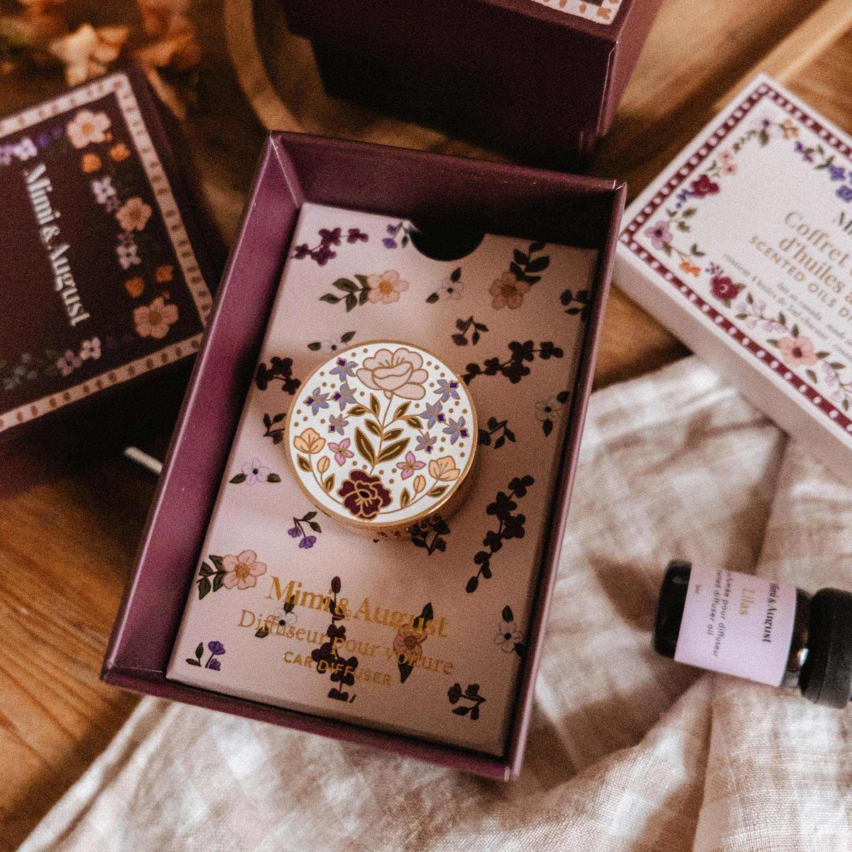 Floral Car Diffuser