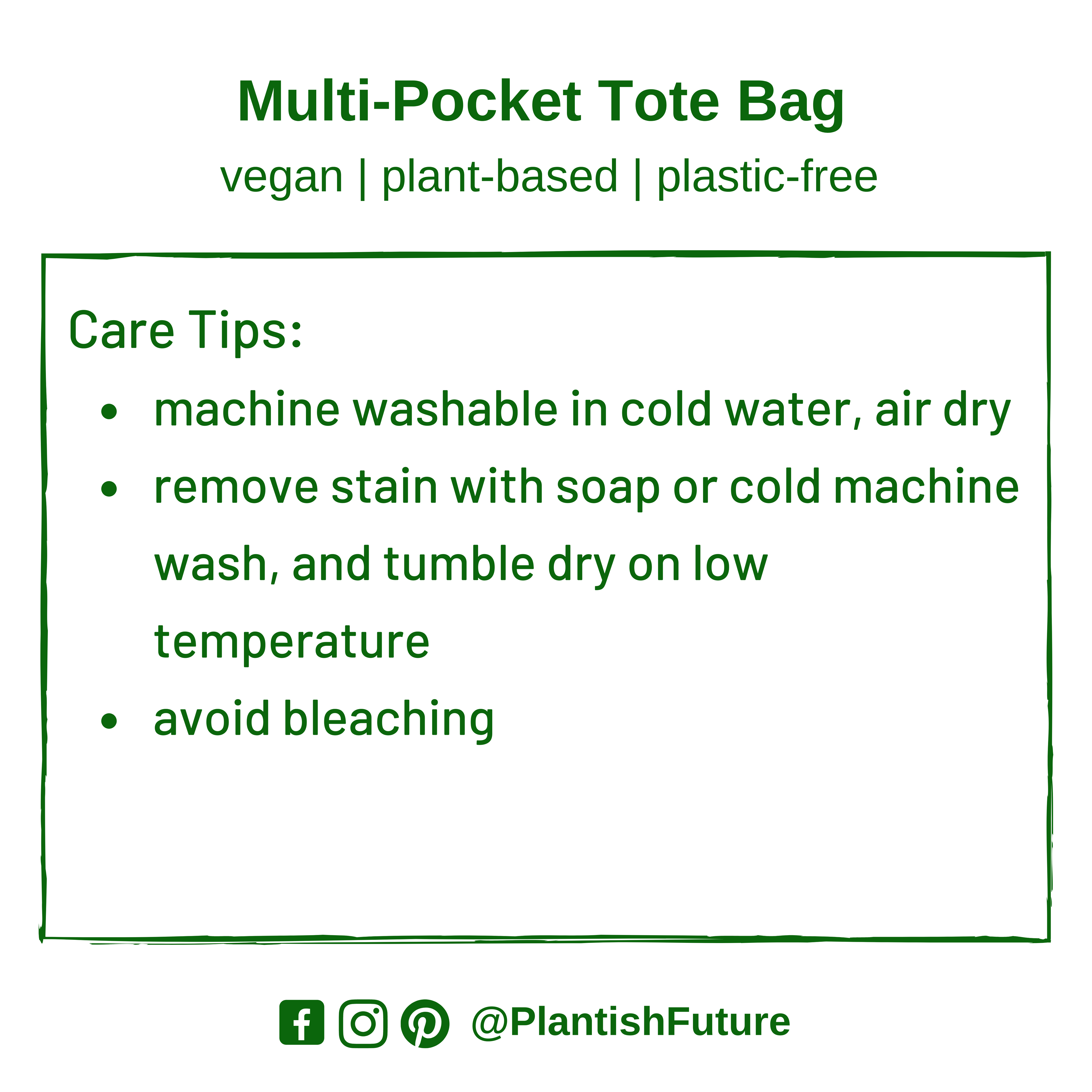 Multi-pocket Tote Bag Creamy Beige