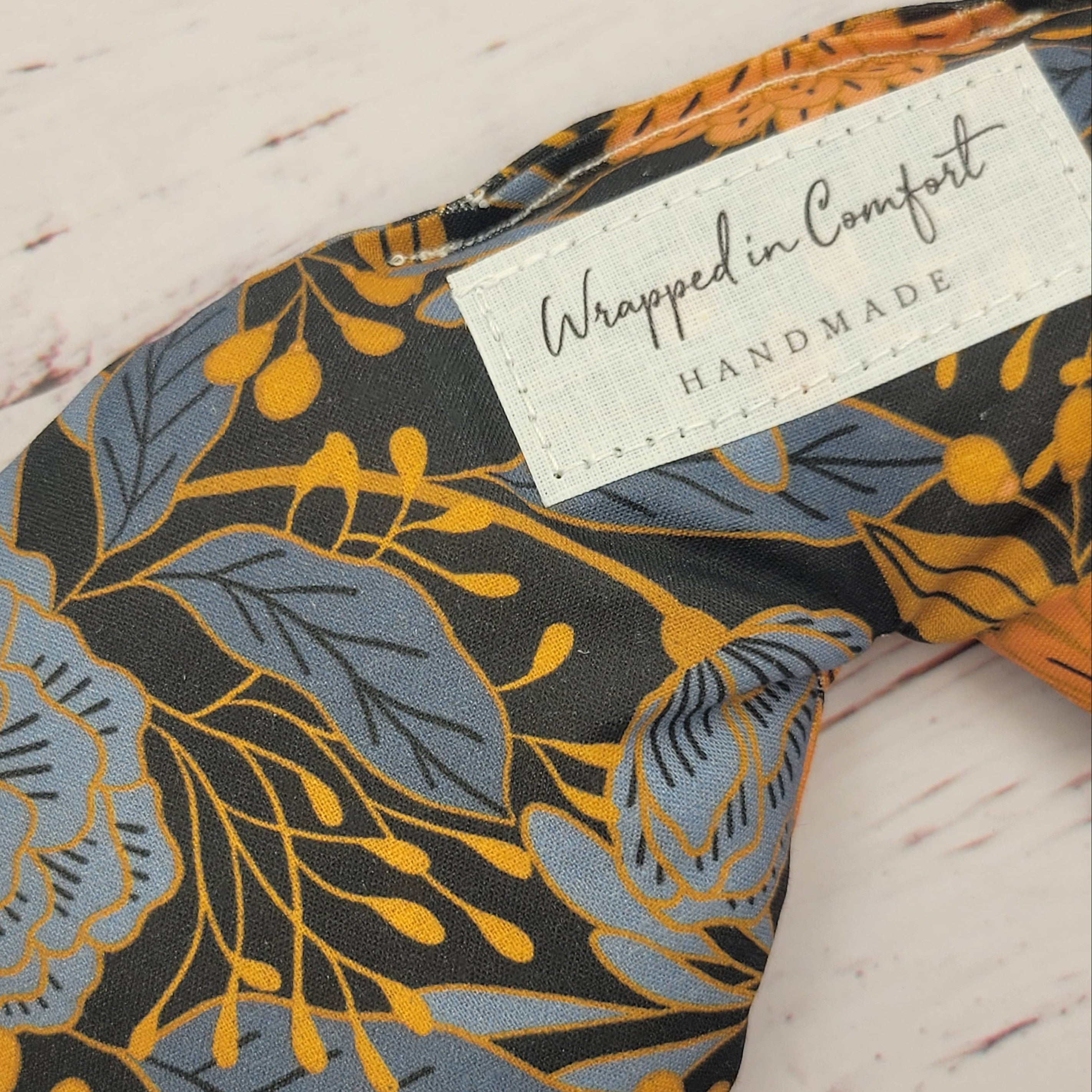 Organic Cotton Eye Pillow GOLDENROD