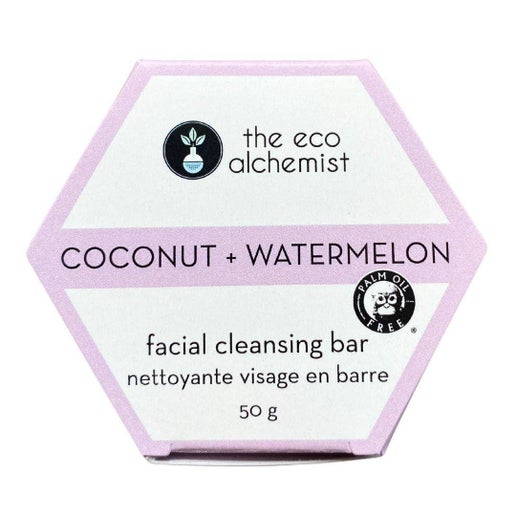 Coconut + Watermelon Facial Cleansing Bar by The Eco Alchemist