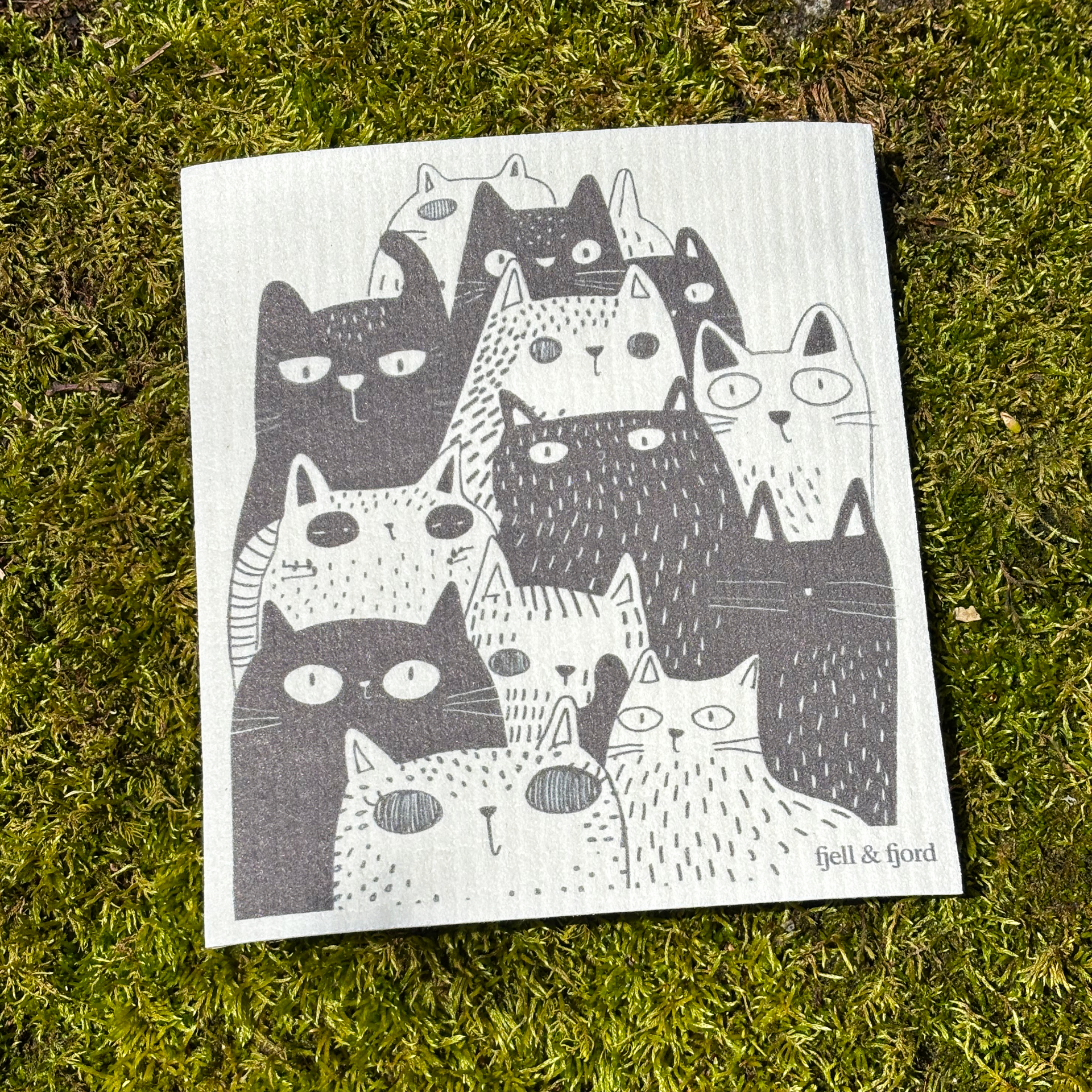 Swedish Cloth - Kitty Congestion