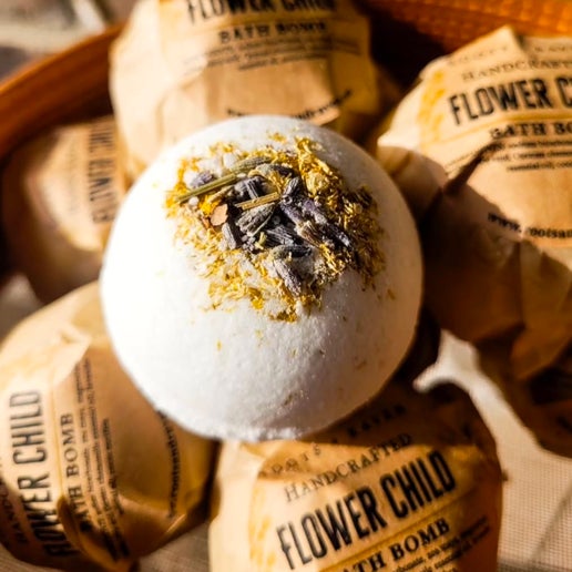 Crystal Bath Bombs - Flower Child