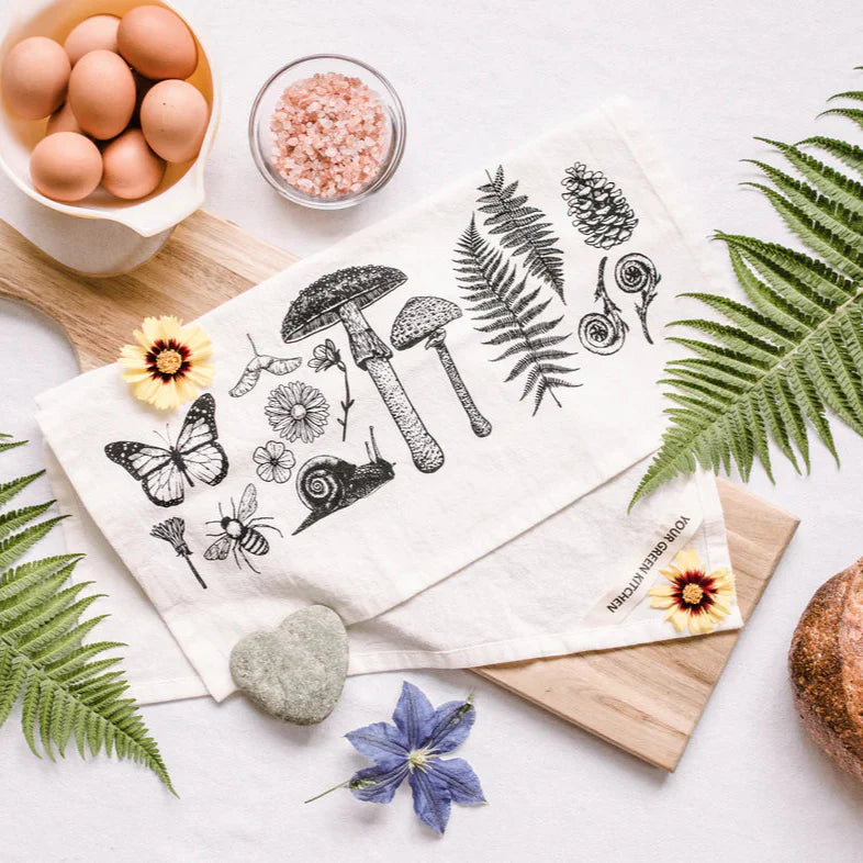Organic Tea Towel - Holiday Tree *Holiday Edition