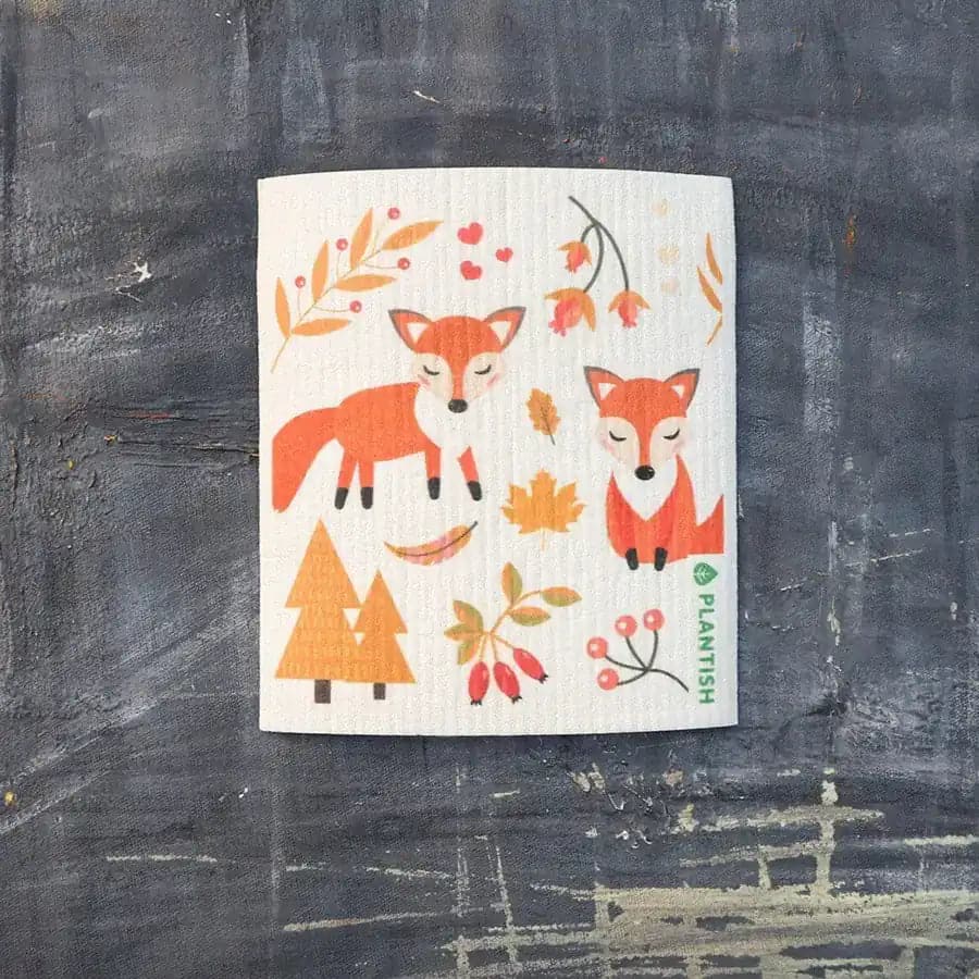 Swedish Cloth - Foxes
