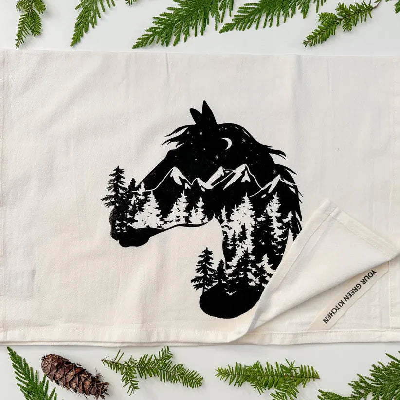 Organic Tea Towel Horse