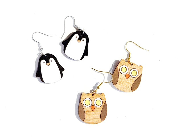 Loxy the Maker - Owls + Penguins