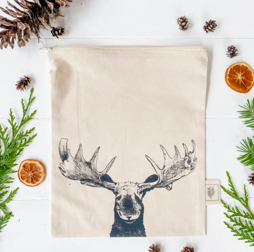 Bag Zipper Medium - Highland Cow