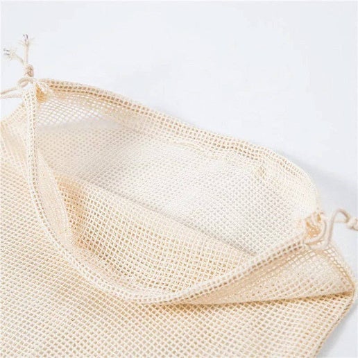 Produce Bags Set of 3 - Cream