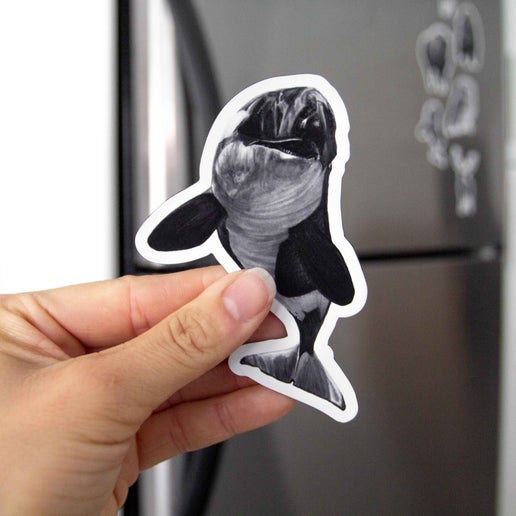 Pen On Paper - Moose Magnet