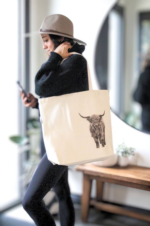 Pen On Paper - Fox Tote Bag