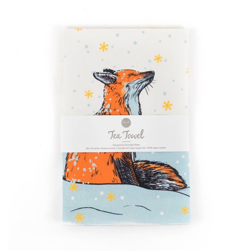 Magical Fox Tea Towel