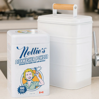 Nellie's Dishwasher Powder - 100 Scoop Tin