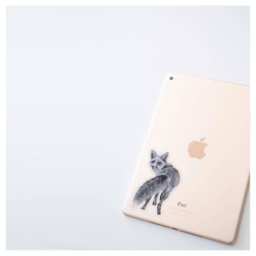 Pen On Paper - Fox Sticker