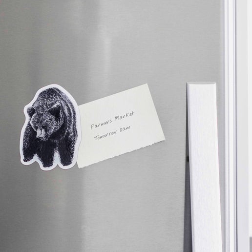 Pen On Paper - Moose Magnet
