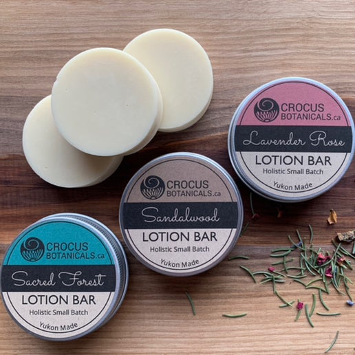 Crocus Botanicals Lotion Bar - Sandalwood