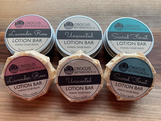 Crocus Botanicals Lotion Bar - Lavender Rose