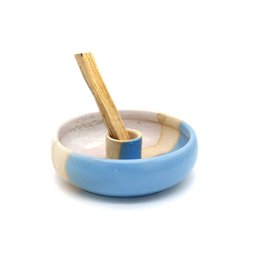 Palo Santo Burner - Light Blue
