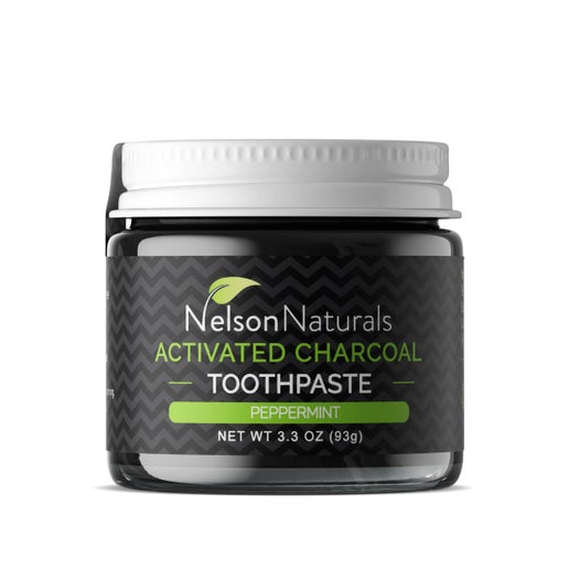 Nelson Naturals Toothpaste Activated Charcoal