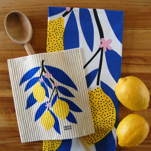 Swedish Cloth - Lemon Branch