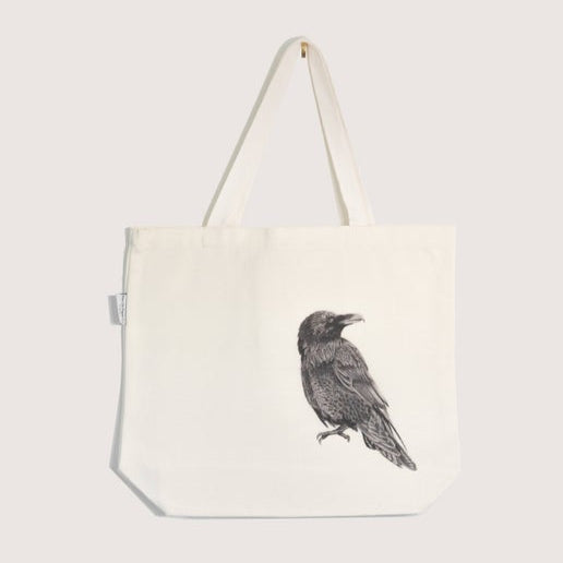 Pen On Paper - Raven Tote Bag