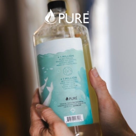 PURE BIO - Empty 1L Bottles