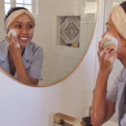 Konjac Sponge Green Tea