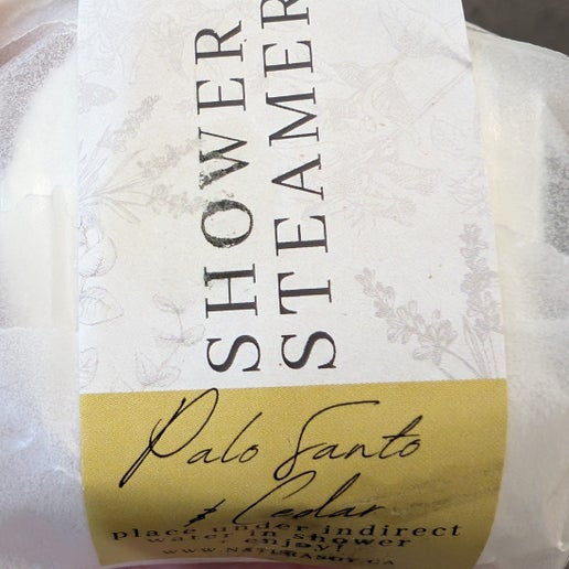 PALO SANTO Shower Steamer