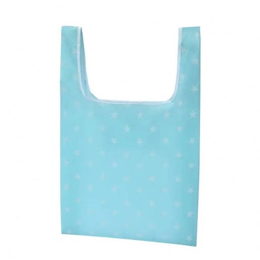 Reusable Bag - Navy-green Stars