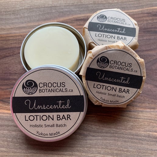 Crocus Botanicals Lotion Bar - Unscented