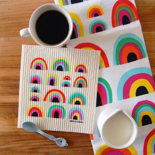 Swedish Cloth - Rainbows