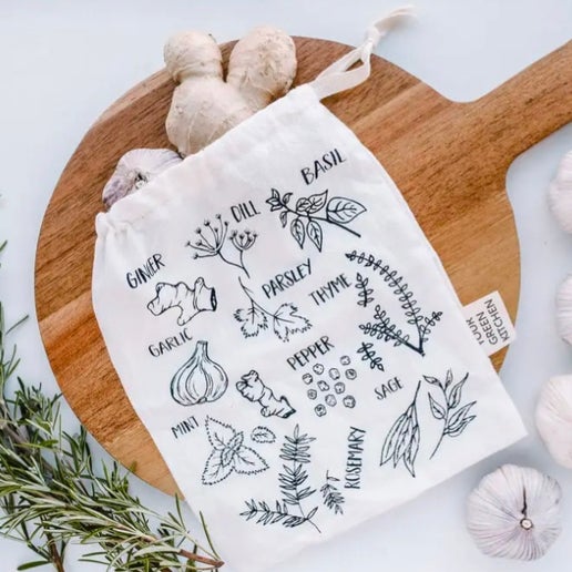 Bag Drawstring Small Herbs