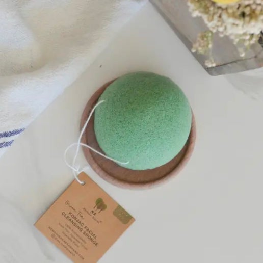 Konjac Sponge Green Tea