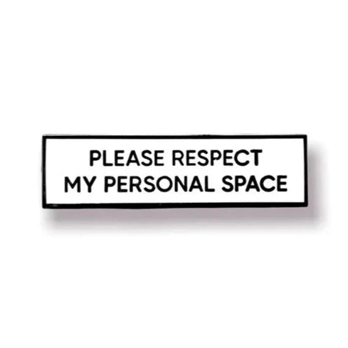 Personal Space Communication Pin