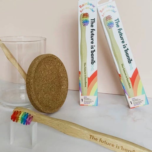 Bamboo Rainbow Toothbrush