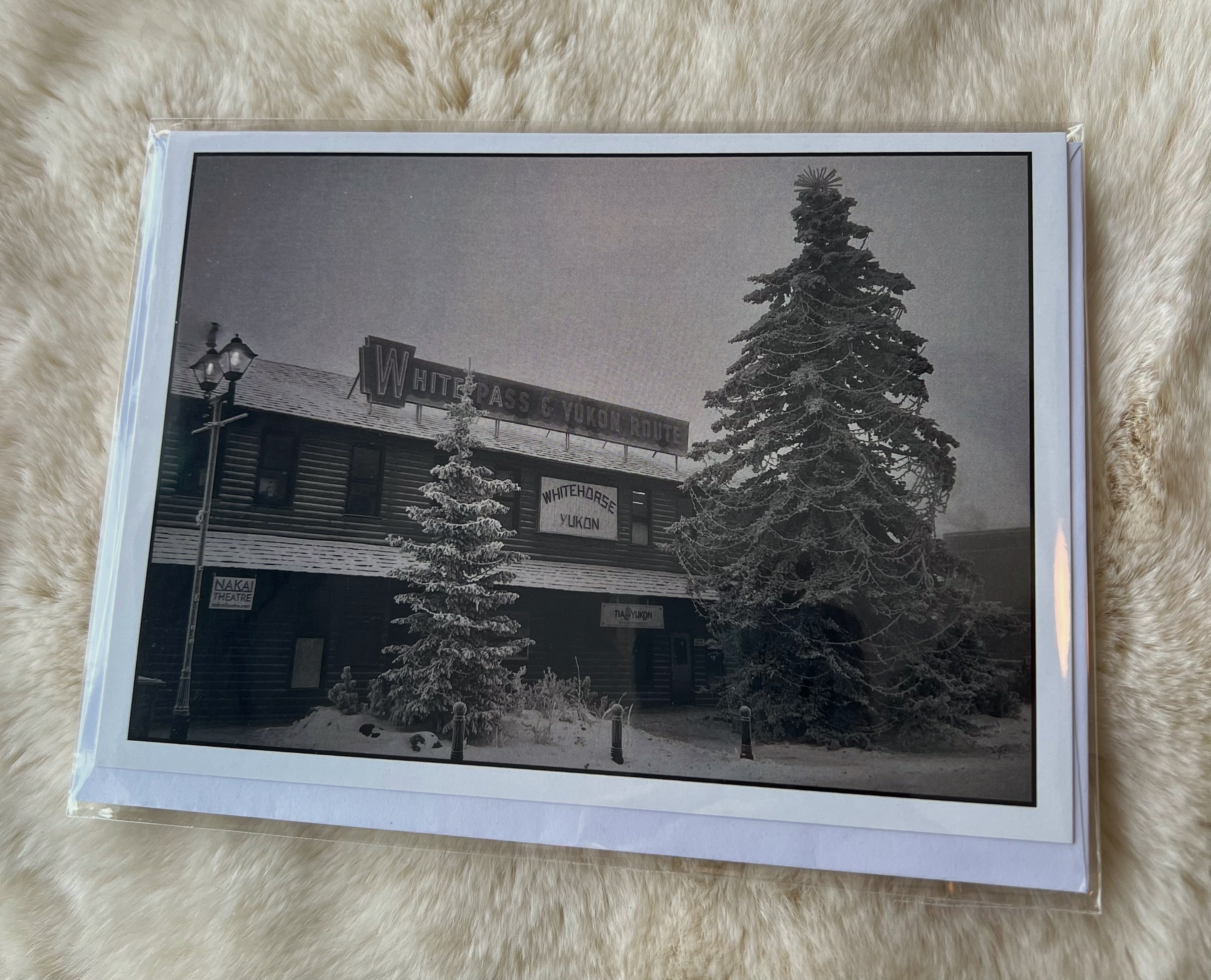 WhitePass Photo Greeting Card