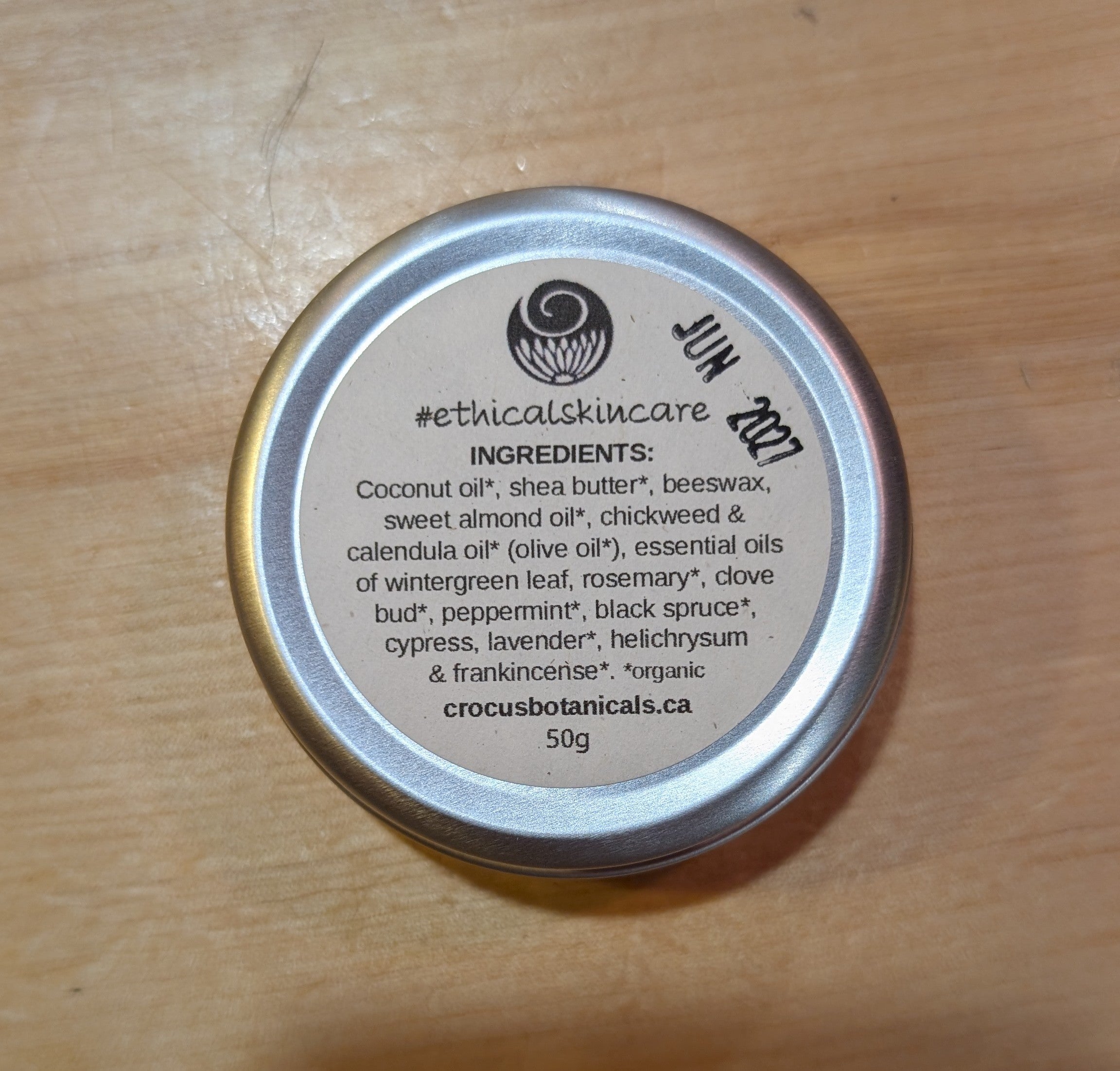 Crocus Botanicals Relief Balm