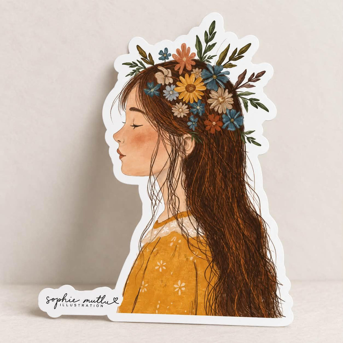 In Full Bloom Sticker